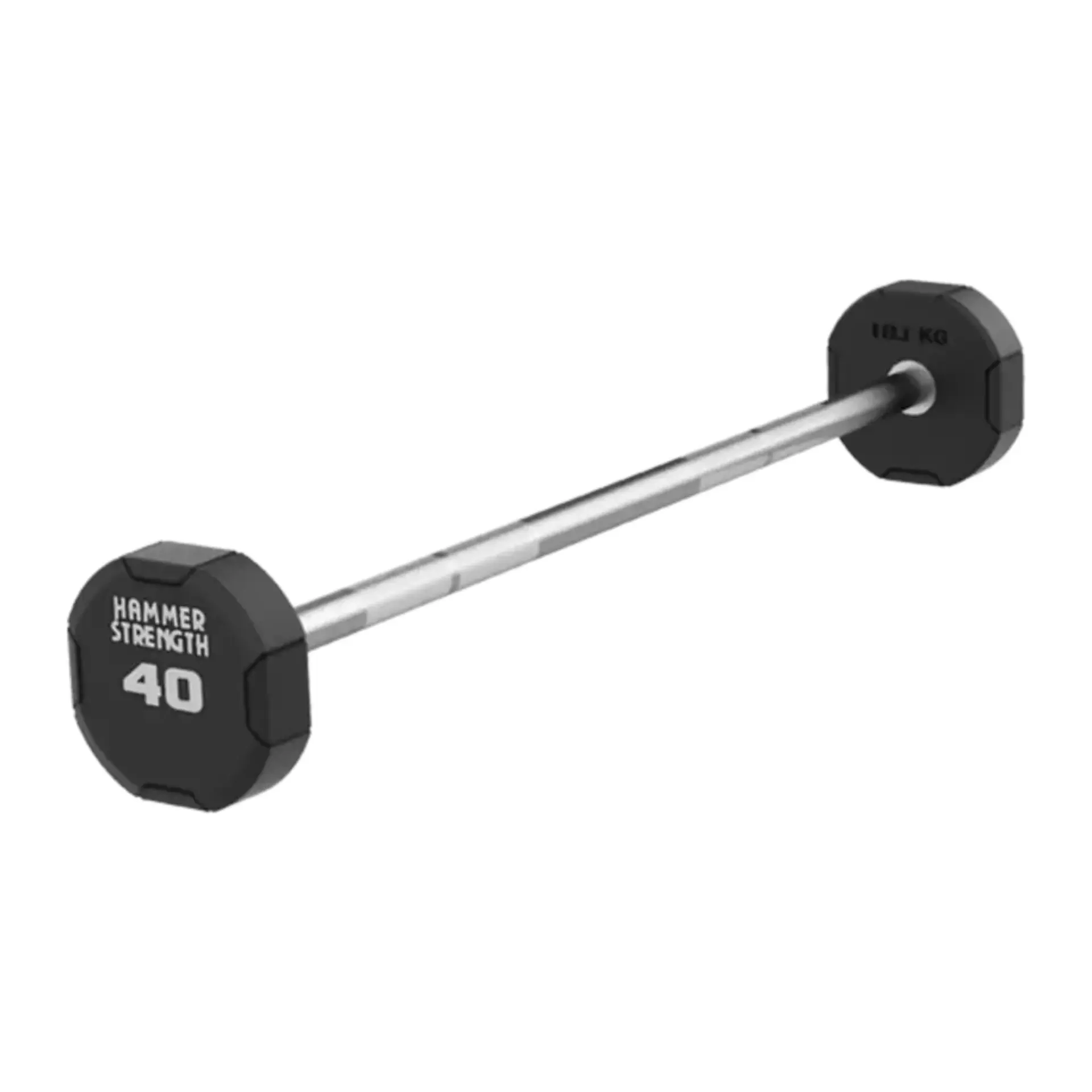 Hammer Strength 4-Sided Fixed Barbells - Urethane