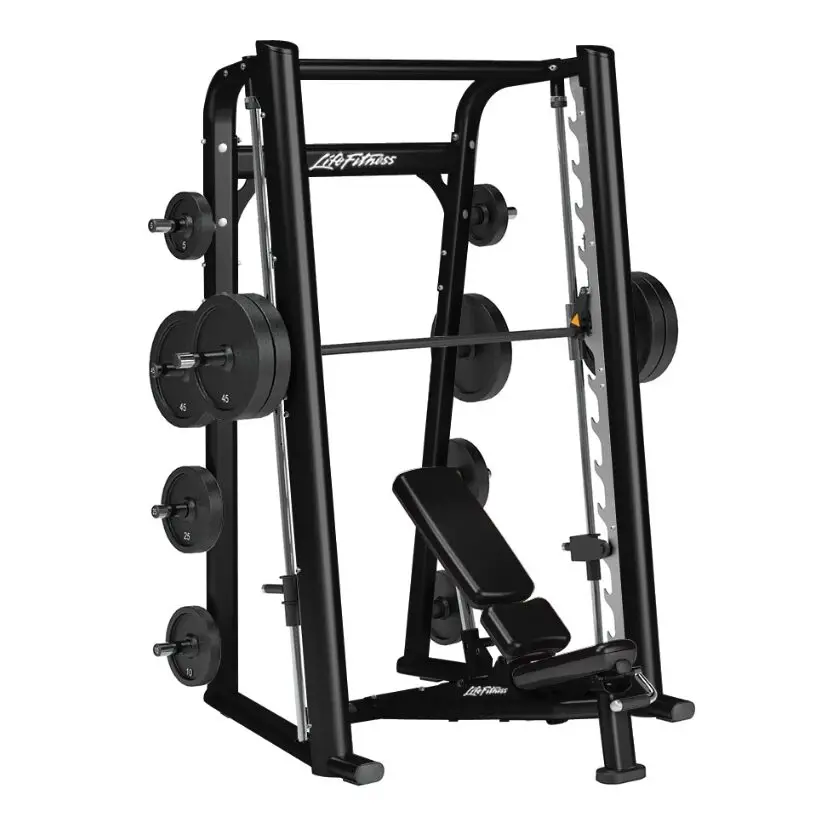 Life Fitness Plate Loaded Smith Machine