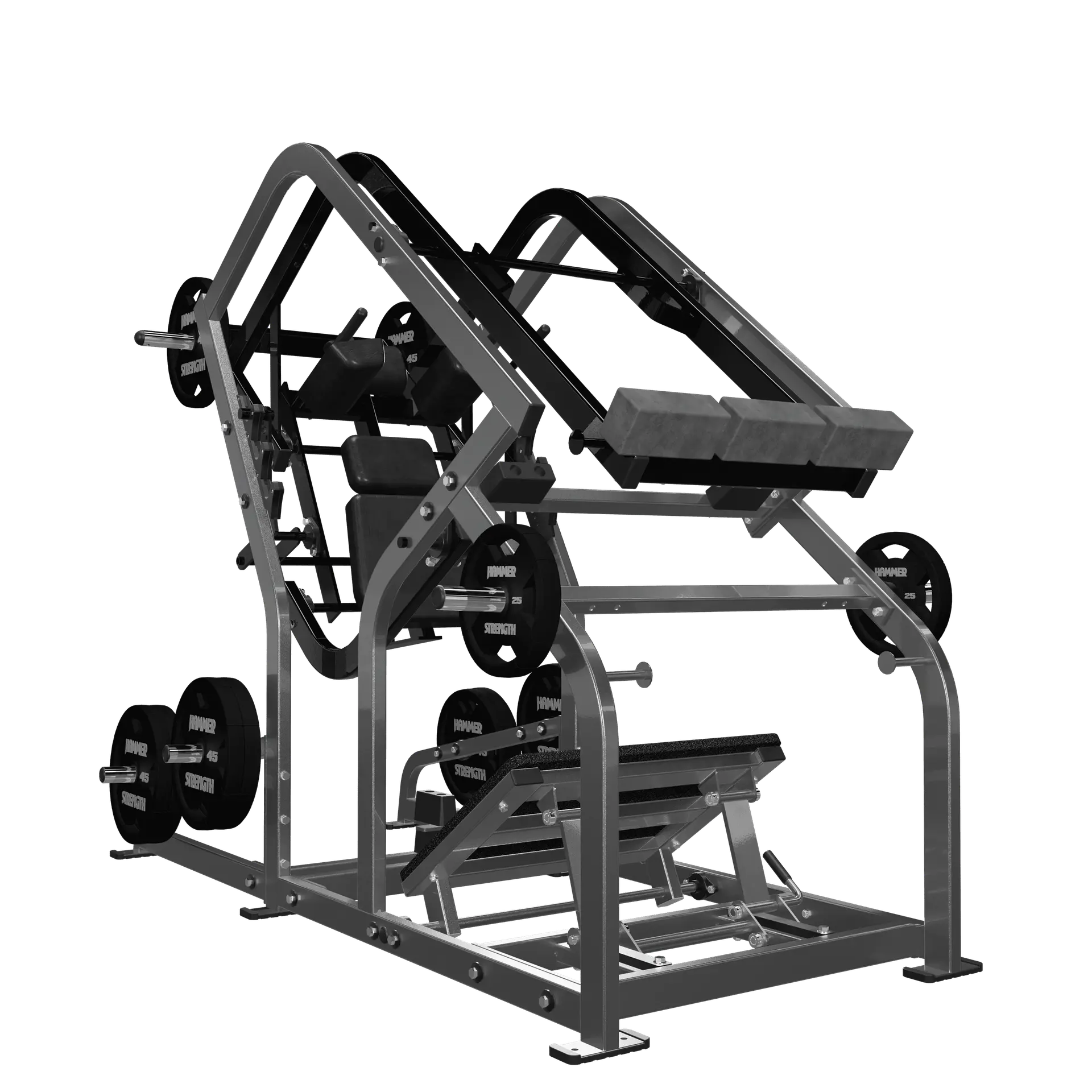 Hammer Strength Plate Loaded Pendulum-X Squat