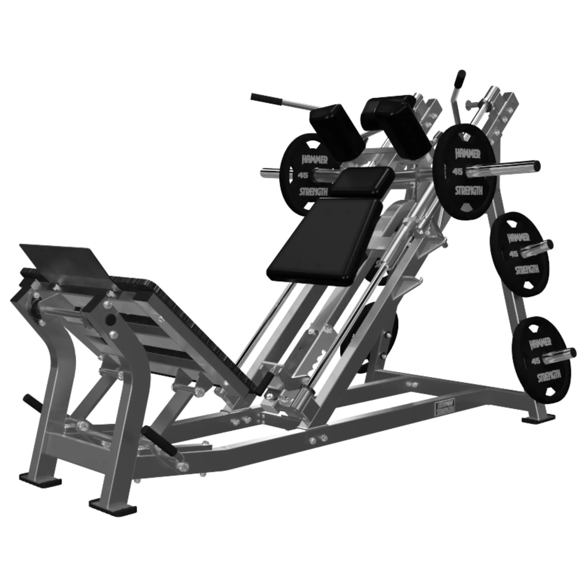 Hammer Strength Plate Loaded Hack Squat