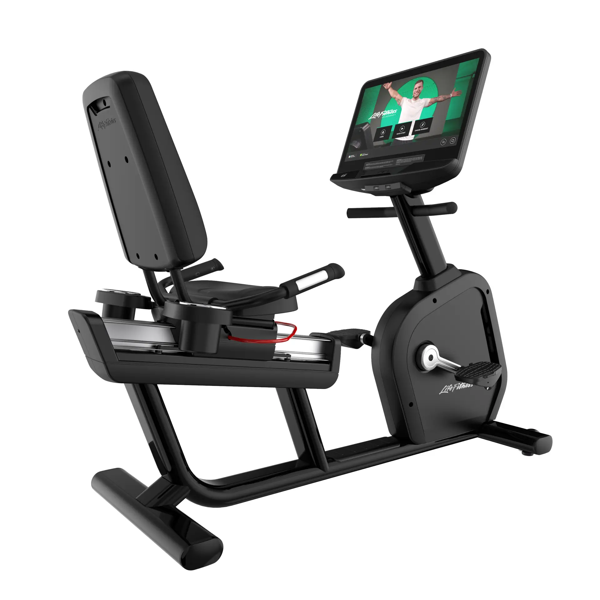 Integrity+ Series Recumbent Lifecycle® with Discover SE4 24" Console