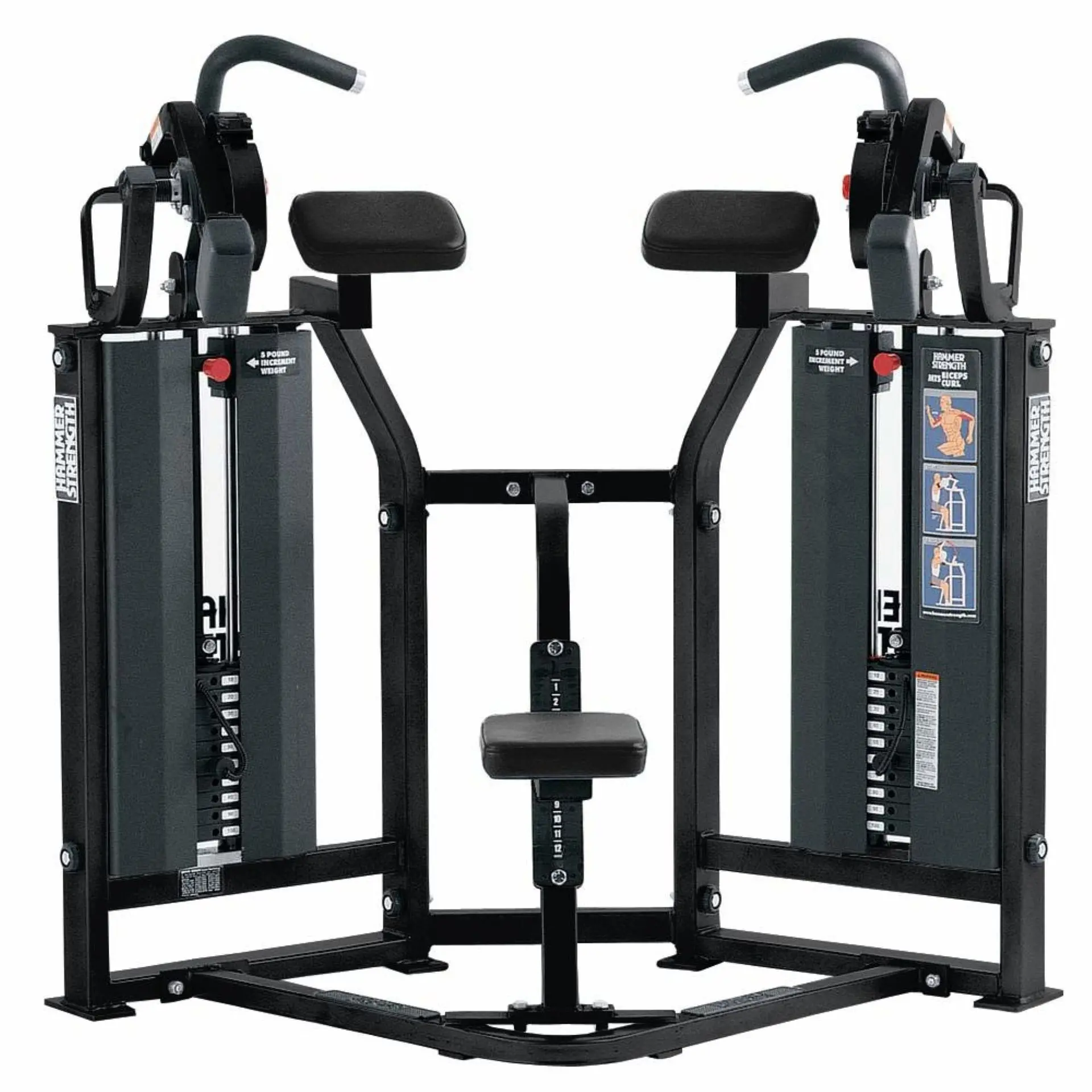 Hammer Strength MTS Iso-Lateral Biceps Curl