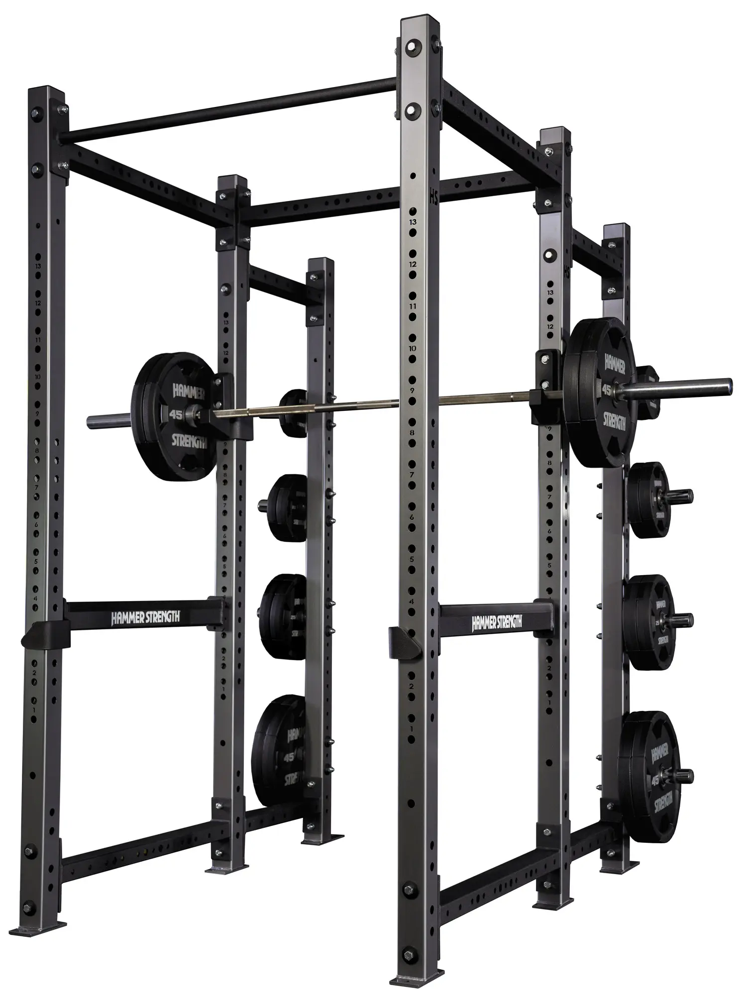 Hammer Strength HD Athletic NX Power Rack 6 Post - Premium Catches